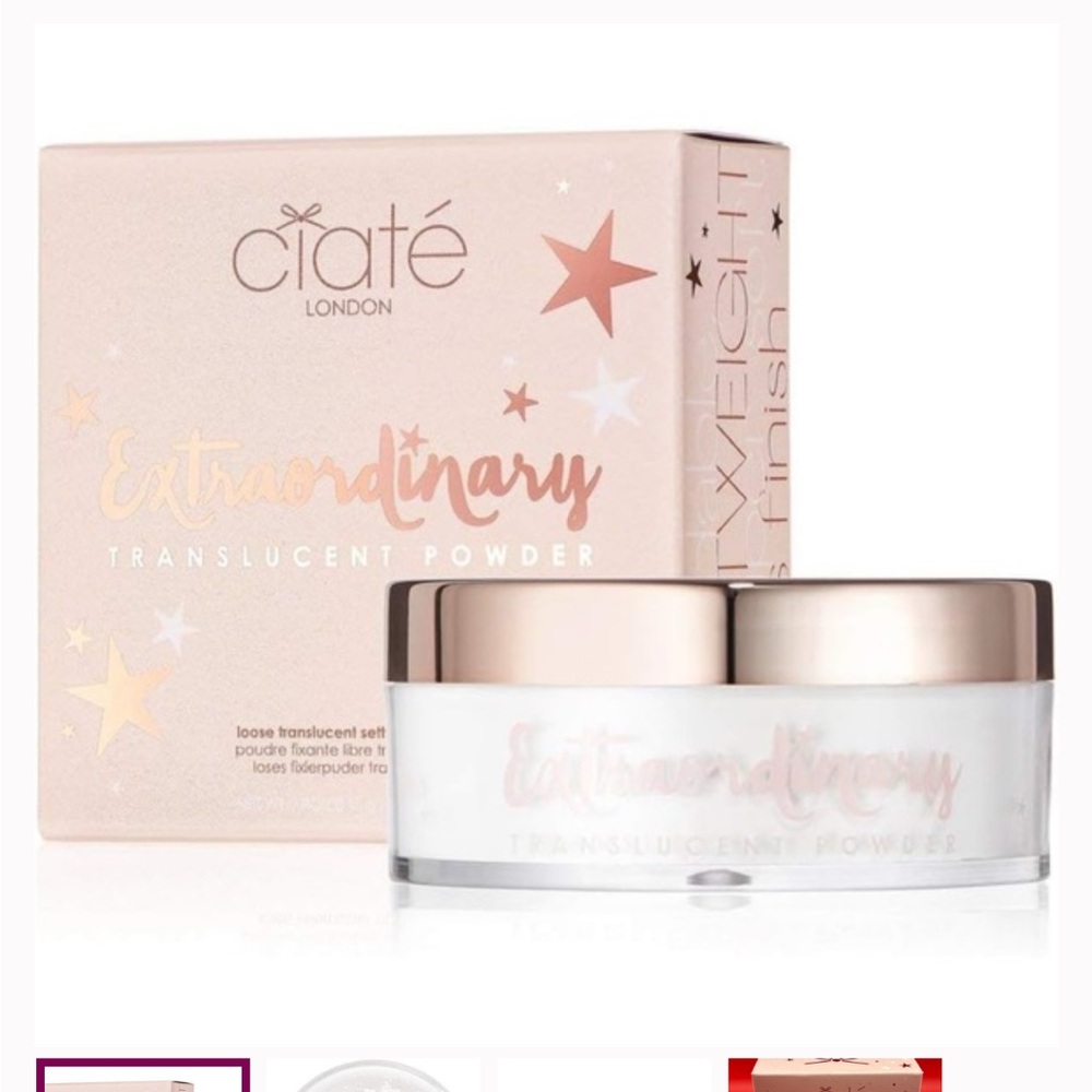 Ciaté London Extraordinary Translucent Setting Powder NWT Lightweight Finish